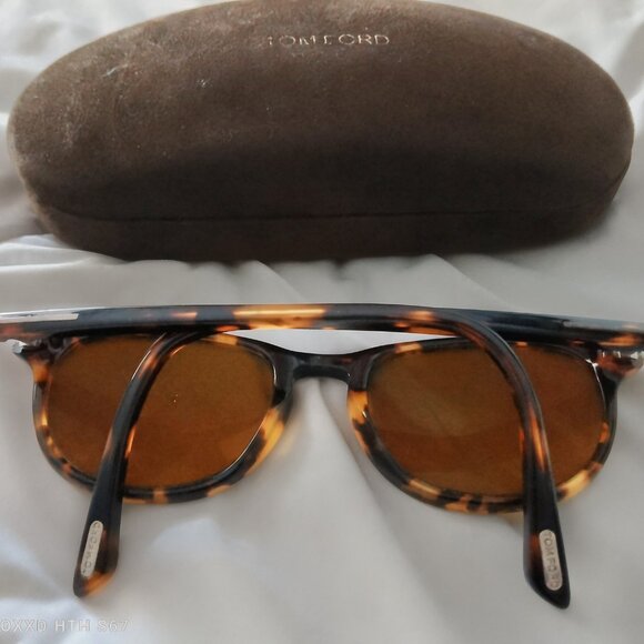 Tom Ford Eyeglasses TF5427 055 Tortoise Keyhole Frame Italy 52[]20 145 - Picture 4 of 4